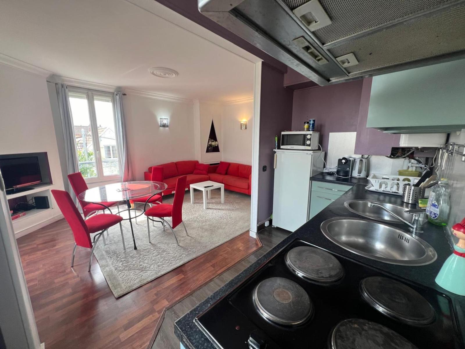 Baudeux - Appartement Simple Sur Argenteuil, Proche Paris Exterior photo